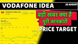 vodafone idea share latest news today  vodafone share news update  vi share news update  VI News