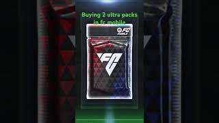 Buying 2 ultra packs in fc mobile