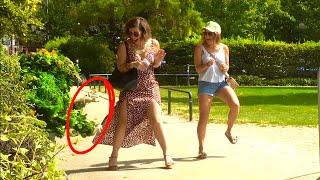 BUSHMAN PRANK THESE REACTIONS ARE HILARIOUS