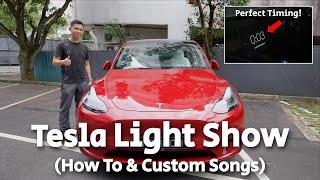 Tesla Light Show Guide How to Schedule & Play Custom Songs