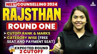 Rajasthan NEET Counselling 2024  Round 1 Cut-Offs Seat Matrix and Round 2 Predictions