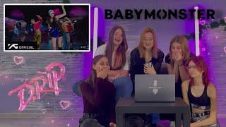 BABYMONSTER - Drip MV K-POP REACTION of Russian MONSTIEZ