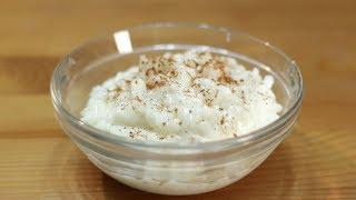How to Make Rice Pudding  Easy Rice Pudding Recipe