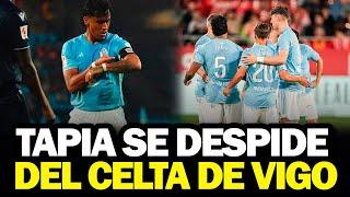 Renato Tapia se despidió de Celta de Vigo