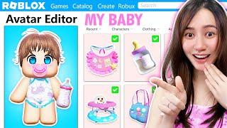 MAKING MY BABY a ROBLOX ACCOUNT