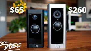 Ring Wired vs Ring Pro 2  Side By Side Demos