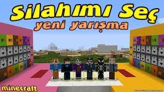 SİLAHIMI SEÇ - Minecraft Yeni Yarışma Örümcek Çocuk