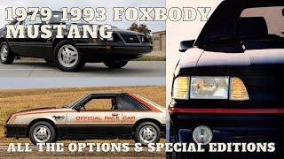 Ford Fox Body Mustang - The History All the Models & Features