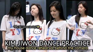 Kim ji won my house dance practice  Be my one beehind episode 1 shes so soomen coded