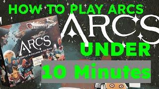 How to Play ARCS in Under 10 Minutes - Base Game