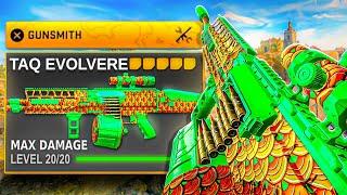 the BEST LONG RANGE TAQ EVOLVERE CLASS SETUP in WARZONE Fortunes Keep