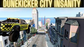 Trying to Get 3 Stars On Dunekicker City Insanity  BeamNG.Drive 0.27