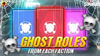 GHOST ROLE FROM EACH FACTION   DEMON KING GAMING  DKG  SUPER SUS 