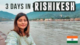 RISHIKESH TRAVEL VLOG  Ganga Aarti Beatles Ashram Good Food & More