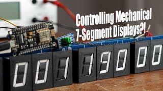 Controlling Mechanical 7-Segment Displays? How RS-485 and UART works  EB#43