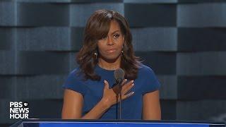 Watch first lady Michelle Obama’s full speech at the 2016 Democratic National Convention