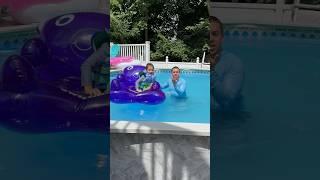 Mom Scares Dad and Son With Shark #funny #shorts #fypシ゚viral