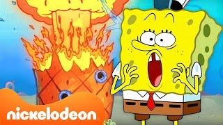 سبونج بوب  عملية حبة الأناناس   كل مرة تم فيها تدمير منزل سبونج بوب  Nickelodeon Arabia