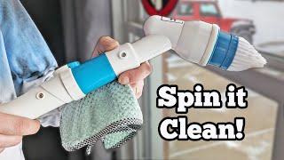 Spin Your Way To Clean With this Cordless Spin Scrubber