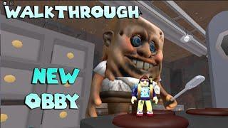 Walkthrough without deaths New Escape CreepBob Obby