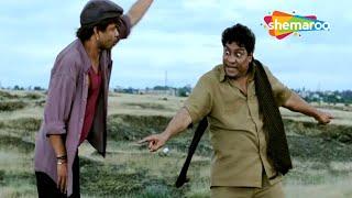 तू तो रोलर से उड़ गया होगा..? उड़ा तेरा बाप साले  Khatta Meetha  Johny Lever  Rajpal Yadav Comedy