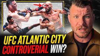 BISPING reacts to UFC Atlantic City Was Weidman Eye Poke WIN CONTROVERSIAL? Buckley SMASHES Luque