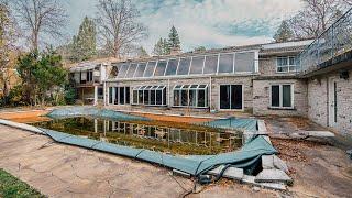 Millionaires EXTRAVAGANT 1980s Party Mansion  They ABANDONED This???