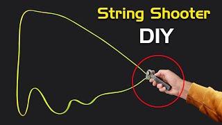 DIY String Shooter  How to make a String Shooter  DIY Zip string