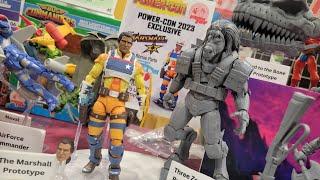 The Marshall Ramen Toys BraveStarr Inspired action figures at Power-Con 2023