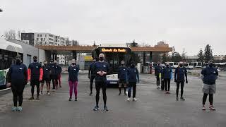 Pracownicy MPK SA w Krakowie przebiegli 1 km dla Moniki