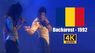 Michael Jackson  I Just Cant Stop Loving You - Live in Bucharest October 1st 1992 4K60FPS