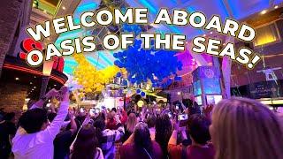 Welcome aboard Royal Caribbean OASIS of the SEAS The start of our 7 Day Caribbean Cruise