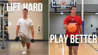 How I Lift In The Offseason As A Pro Basketball Player  Full Week of Weight Training For Basketball