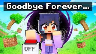 Aphmau TURNED OFF Minecraft FOREVER