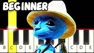 We Live We Love We Lie Smurf Cat - Fast and Slow Easy Piano Tutorial - Beginner