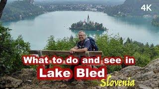 What to do and see in Lake Bled Slovenia 4K