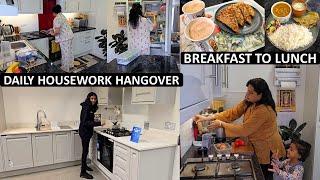 Indian Moms Morning Breakfast To Afternoon Lunch Routine  Joy of Cooking Cleaning & Homemaking