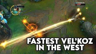 HOW TO ROAM IN HIGH ELO WITH VELKOZ  FASTEST VELKOZ IN THE WEST  Azzapp VelKoz Gameplay