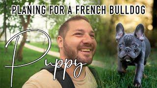 How to PLAN for your FRENCH BULLDOG  5 TIPS before you bring home your new puppy 