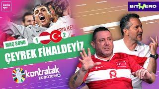 Çeyrek Finaldeyiz Avusturya-Türkiye Maç Sonu  Nihat Kahveci Nebil Evren  Kontratak