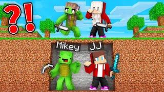 Mikey and JJ  GIRL HUNTERS vs BOY SPEEDRUNNERS in Minecraft Maizen