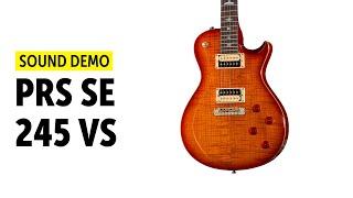 PRS SE 245 VS - Sound Demo no talking