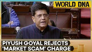 India Piyush Goyal hits back at Rahul Gandhis stock market scam charge  World DNA  WION