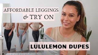 Affordable Gym Leggings  Lululemon Dupes