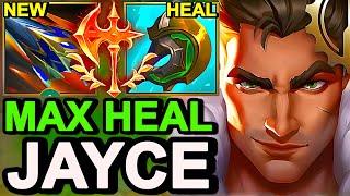 Wild Rift China Jayce Top - NEW SUNDERED SKY JAYCE BUILD RUNES - MAX HEAL FIGHTER JAYCE