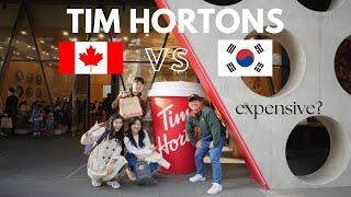 Canadians Try Tim Hortons In Korea For The First Time