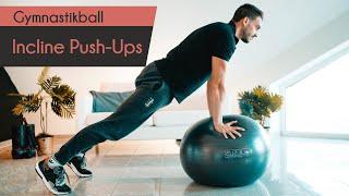 Incline Push-ups - Gymnastikball  Pulsus Fit