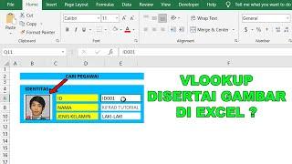 Cara Membuat Vlookup dengan Gambar di Excel 