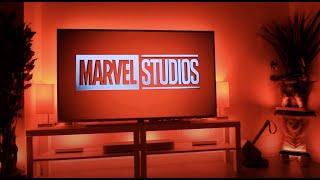 Hue Ambilight TV set up Demo Marvel Avengers Intro Infinity War - Immersive