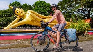 Cycling the Gulf of Thailand  Chumphon to Kanchanaburi  World Bicycle Touring Episode 36